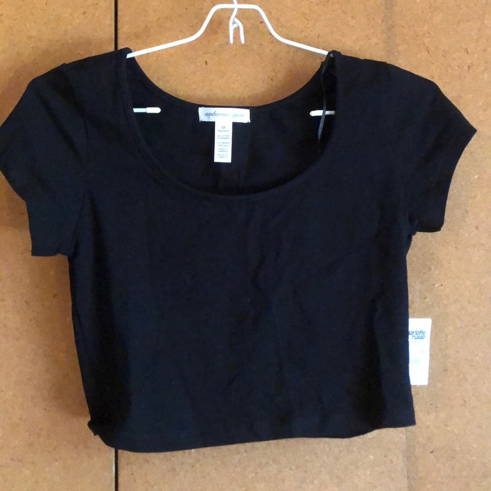 Black Crop Top